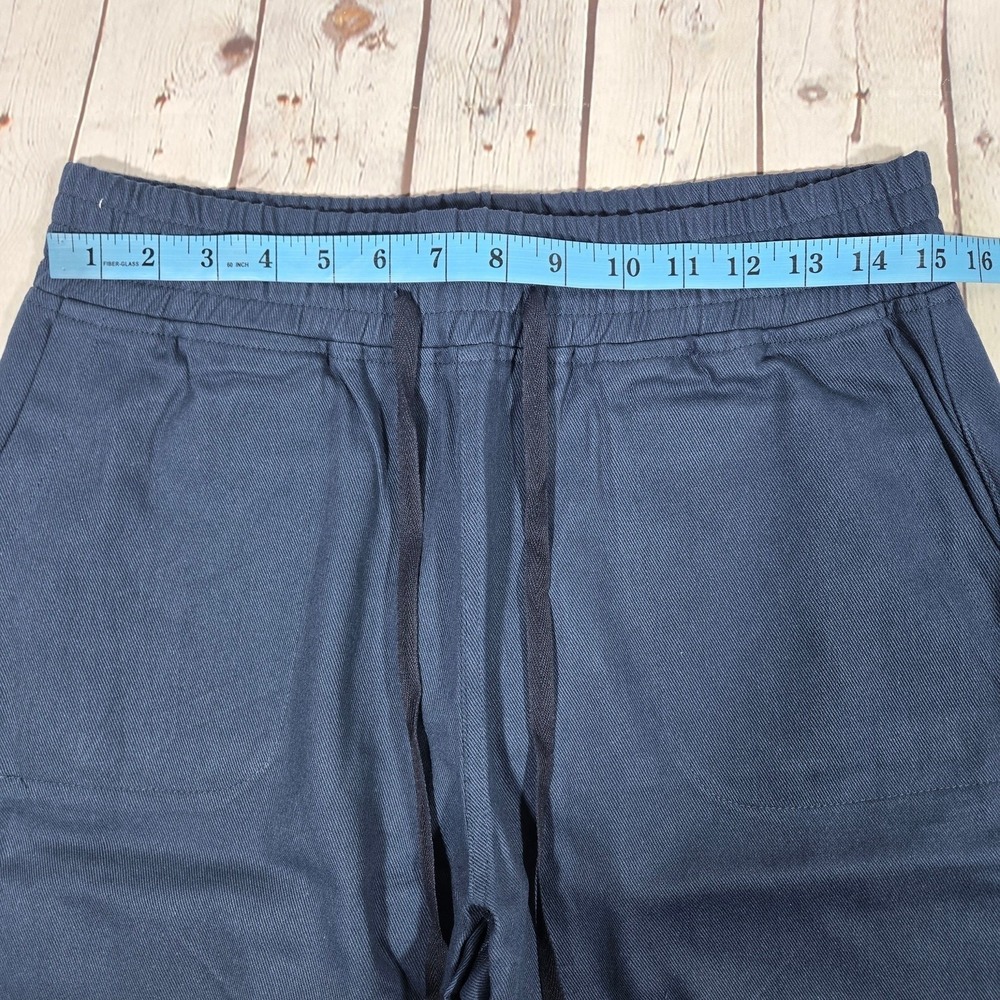 AREA STARS Navy‎ Blue Cotton Drawstring Waist Casual Pants Womens Size S - Picture 7 of 10